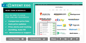 网络营销价格比较交易网站的多合一WP插件Content Egg Pro v10.8.0