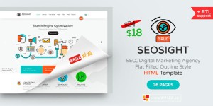WordPress数字营销机构主题Seosight v5.10