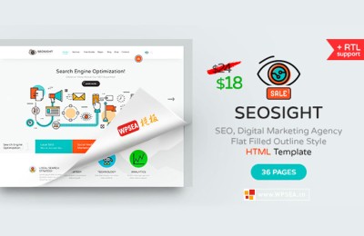 WordPress数字营销机构主题Seosight v5.10