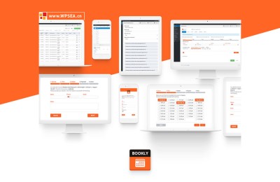 自动在线预约排程软件系统插件 Bookly Pro v5.6