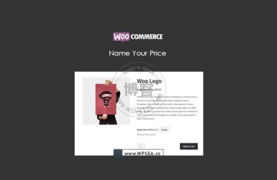 WooCommerce Name Your Price v3.5.2 网站用户自定义金额价格消费支付